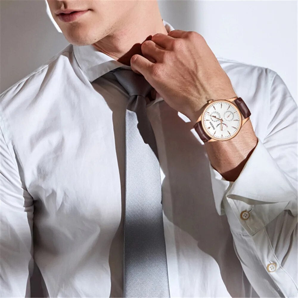 NAKZEN Watches Men Luxury Brand Quartz Watch Fashion Chronograph Sport Reloj Hombre Clock Male hour relogio Masculino