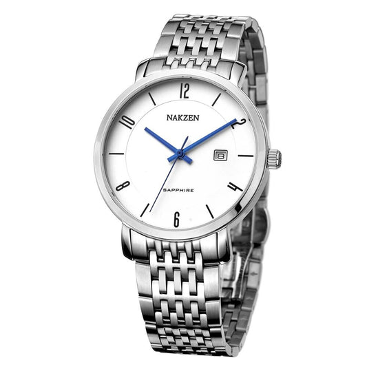 NAKZEN Luxury Brand Men's Quartz Watches Man Waterproof Sapphire Watches Male Business Classic Watch Clock relogio masculino