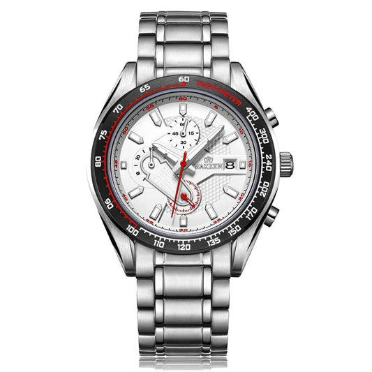 NAKZEN Man Sports Multifunction Luminous Diving Watch Men Quartz Watches Waterproof Composite Dial WristWatch Relogio Masculino