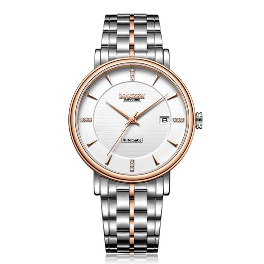 NAKZEN Miyota 9015 Automatic Mechanical Men Watch 2019 Hot Wrist Brand Luxury Sapphire glass Wristwatch Clock Relogio Masculino