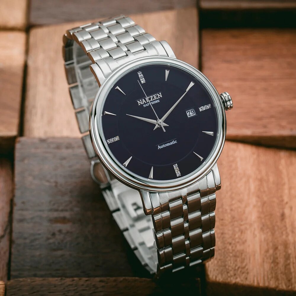 NAKZEN Miyota 9015 Automatic Mechanical Men Watch 2019 Hot Wrist Brand Luxury Sapphire glass Wristwatch Clock Relogio Masculino