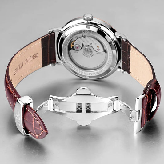 NAKZEN Miyota 9015 Automatic Mechanical Men Watch 2019 Hot Wrist Brand Luxury Sapphire glass Wristwatch Clock Relogio Masculino