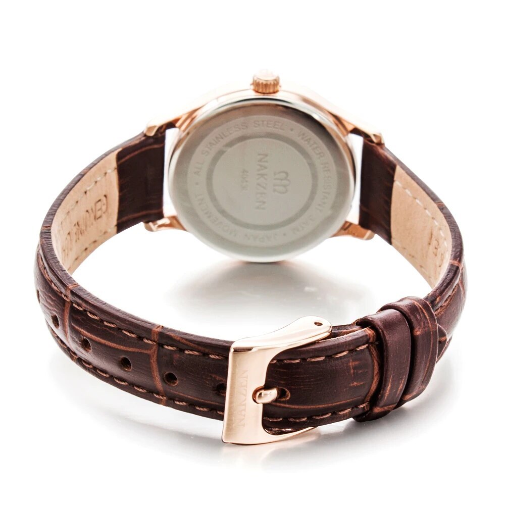 NAKZEN Brand Elegant Women Quartz Watch Ladies Fashion Wristwatch Sapphire Movement Female Dress Watches relogio feminino