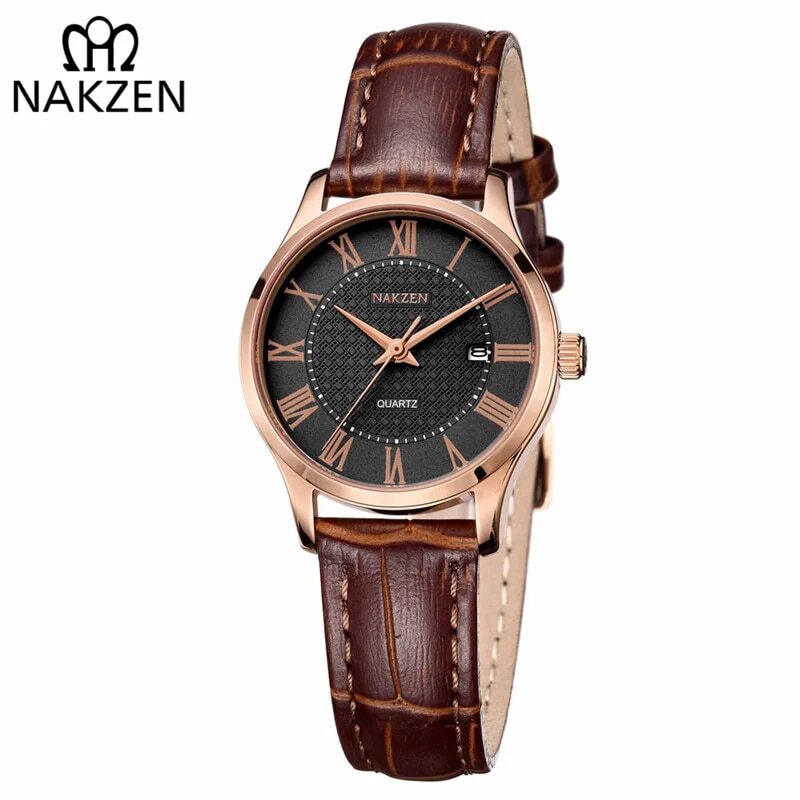 NAKZEN Brand Elegant Women Quartz Watch Ladies Fashion Wristwatch Sapphire Movement Female Dress Watches relogio feminino