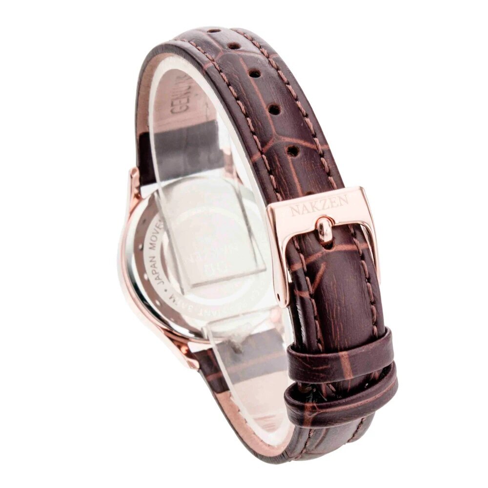 NAKZEN Brand Elegant Women Quartz Watch Ladies Fashion Wristwatch Sapphire Movement Female Dress Watches relogio feminino