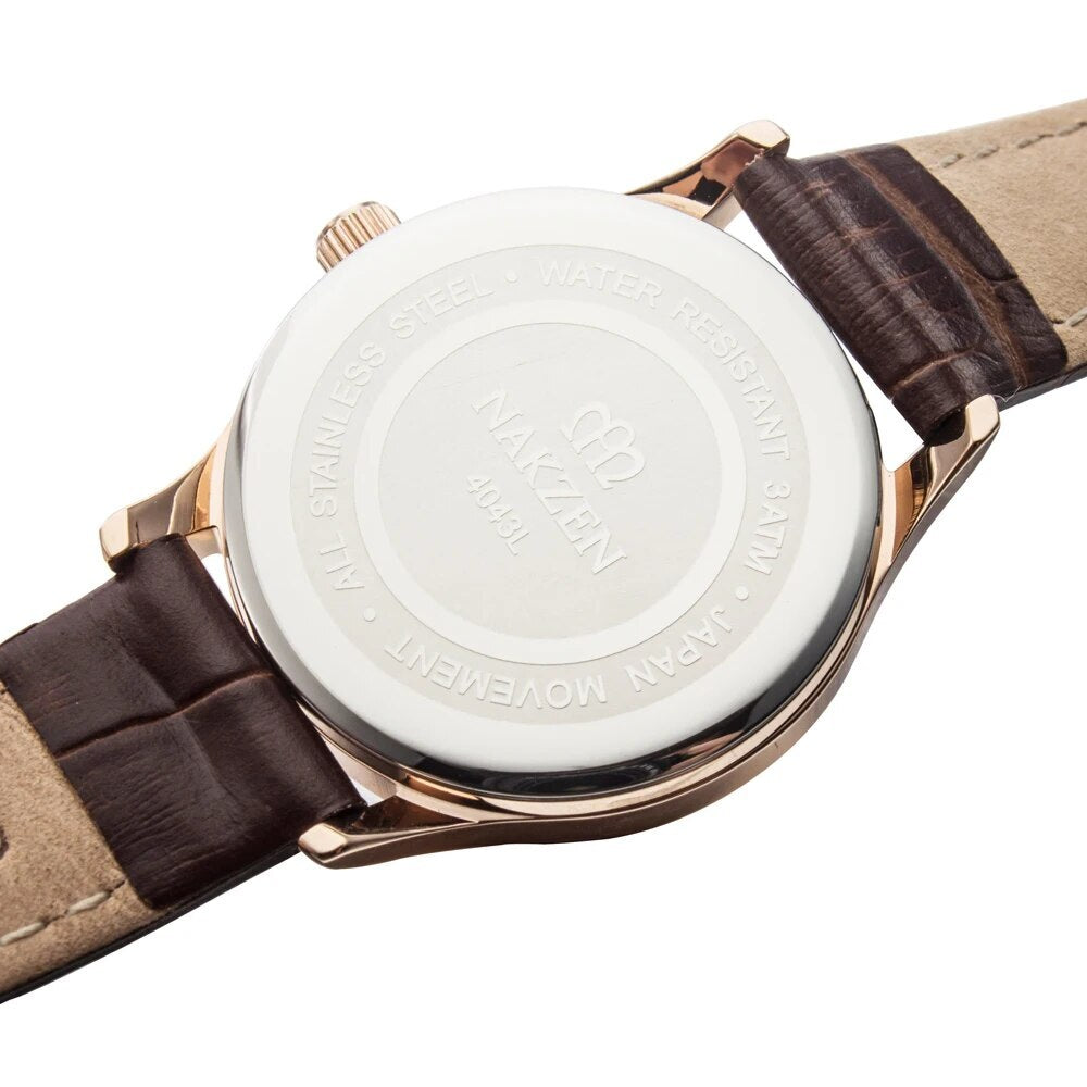 NAKZEN Brand Elegant Women Quartz Watch Ladies Fashion Wristwatch Sapphire Movement Female Dress Watches relogio feminino
