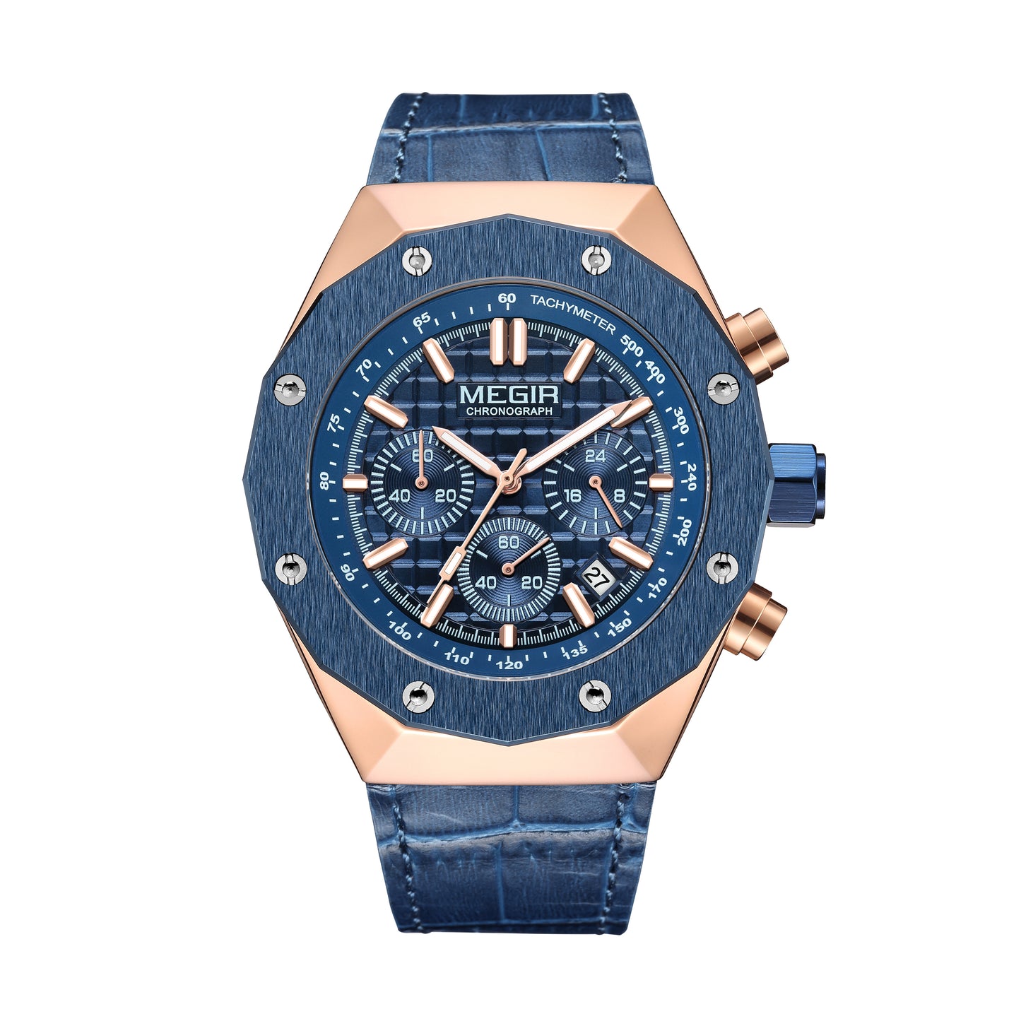 MEGIR Relogio Masculino Luxury Business Men Watches Fashion Military Watch Date Luminous Casual Quartz Wristwatch Man Clock 2213