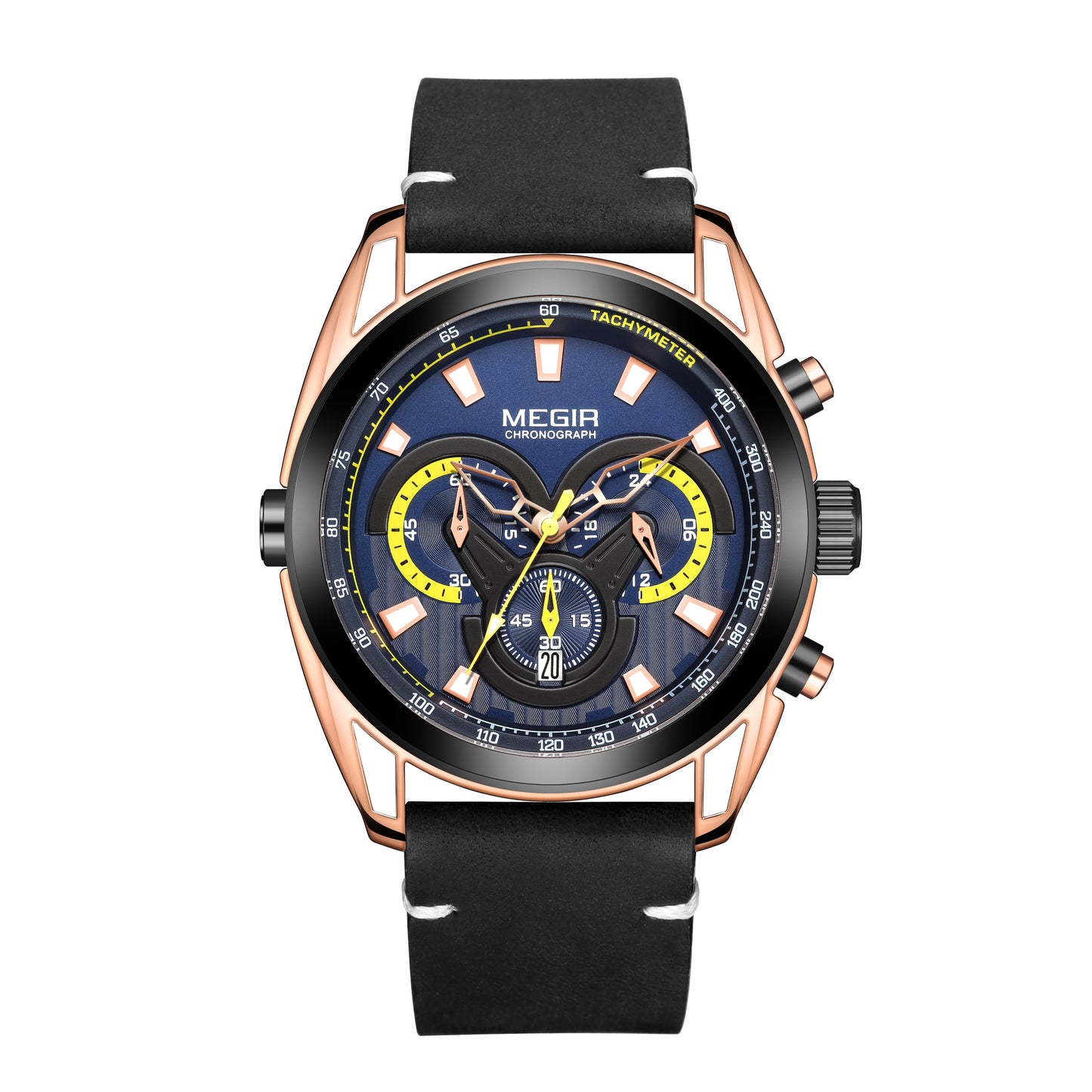 MEGIR Top Brand Luxury Men's Wrist Watch Man Luminous Waterproof Sport Men Quartz Wristwatches Relogio Masculino Dropshipping