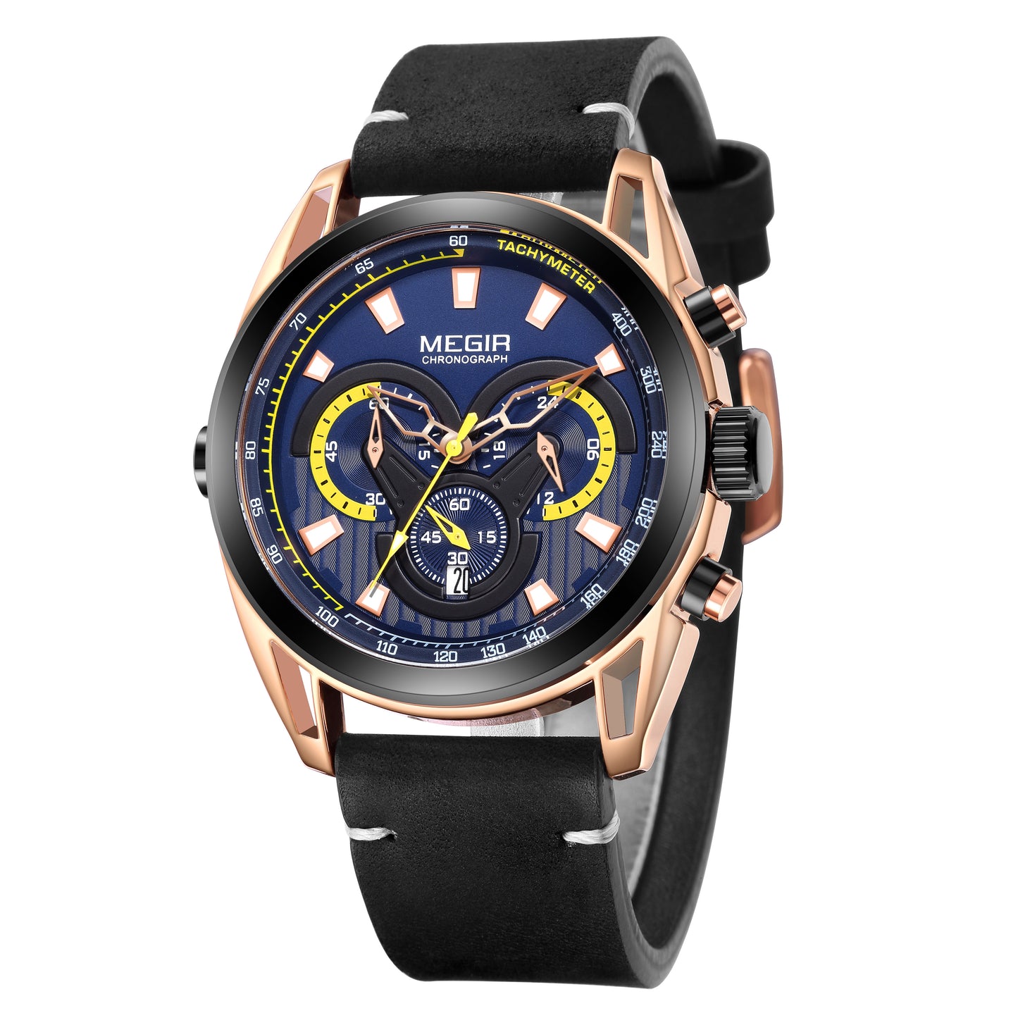 MEGIR Top Brand Luxury Men's Wrist Watch Man Luminous Waterproof Sport Men Quartz Wristwatches Relogio Masculino Dropshipping