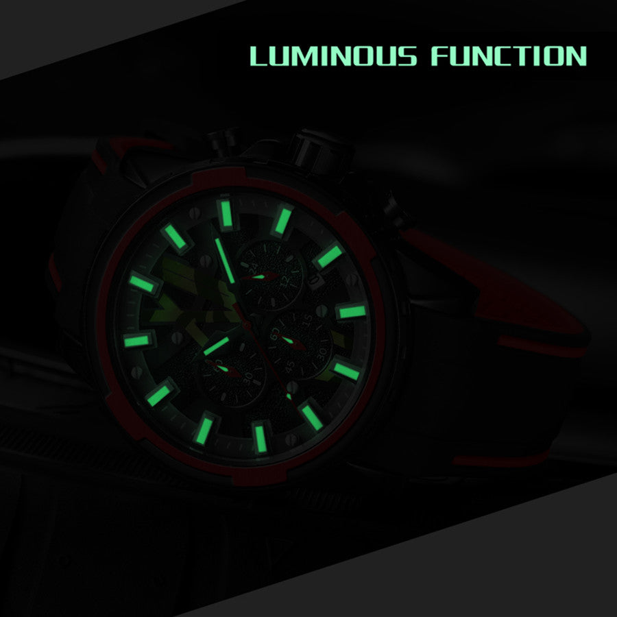 MEGIR New Sport Watch for Luxury Silicone Quartz Casual Wristwatch Waterproof Military Wrist Watch Man Clock Reloj Hombre 2133