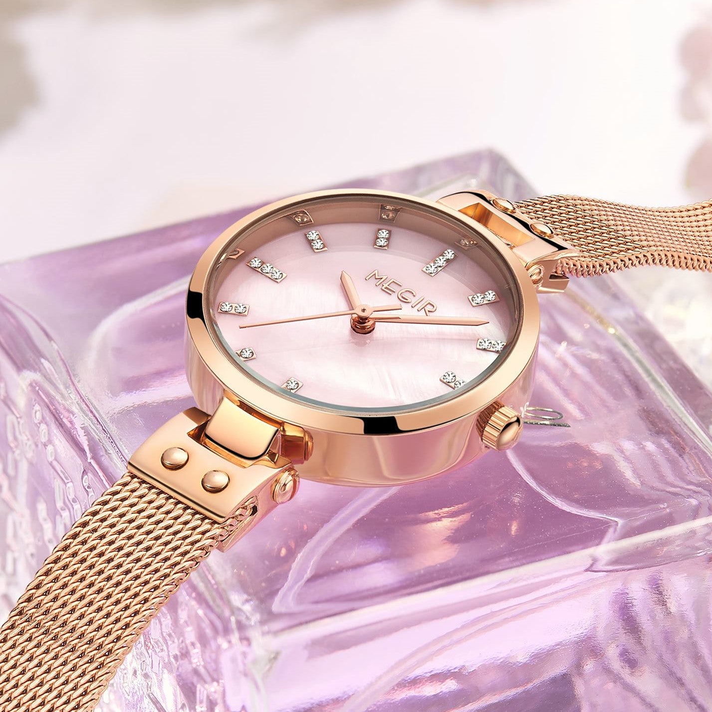 MEGIR Watches for Women Top Brand Fashion Ladies Wristwatch Waterproof Female Quartz Luxury Watch Montre Femme