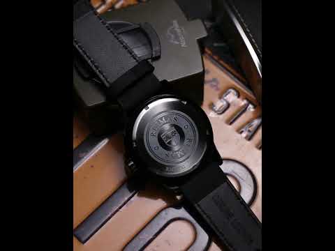 RUIMAS Luxury Men Watches Leather Strap Sport Casual Wristwatches Waterproof Luminous Date Clock Big Dial Montre Homme