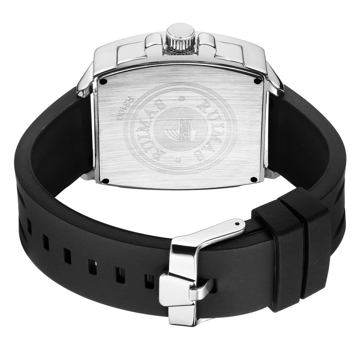 RUIMAS Luxury Fashion Men Sports Quartz Wrist Watches Waterproof Luminous Large Dial Casual Wristwatch Silicone Montre Homme