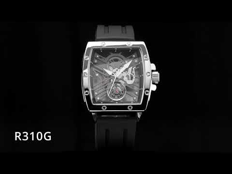 RUIMAS Luxury Fashion Men Sports Quartz Wrist Watches Waterproof Luminous Large Dial Casual Wristwatch Silicone Montre Homme