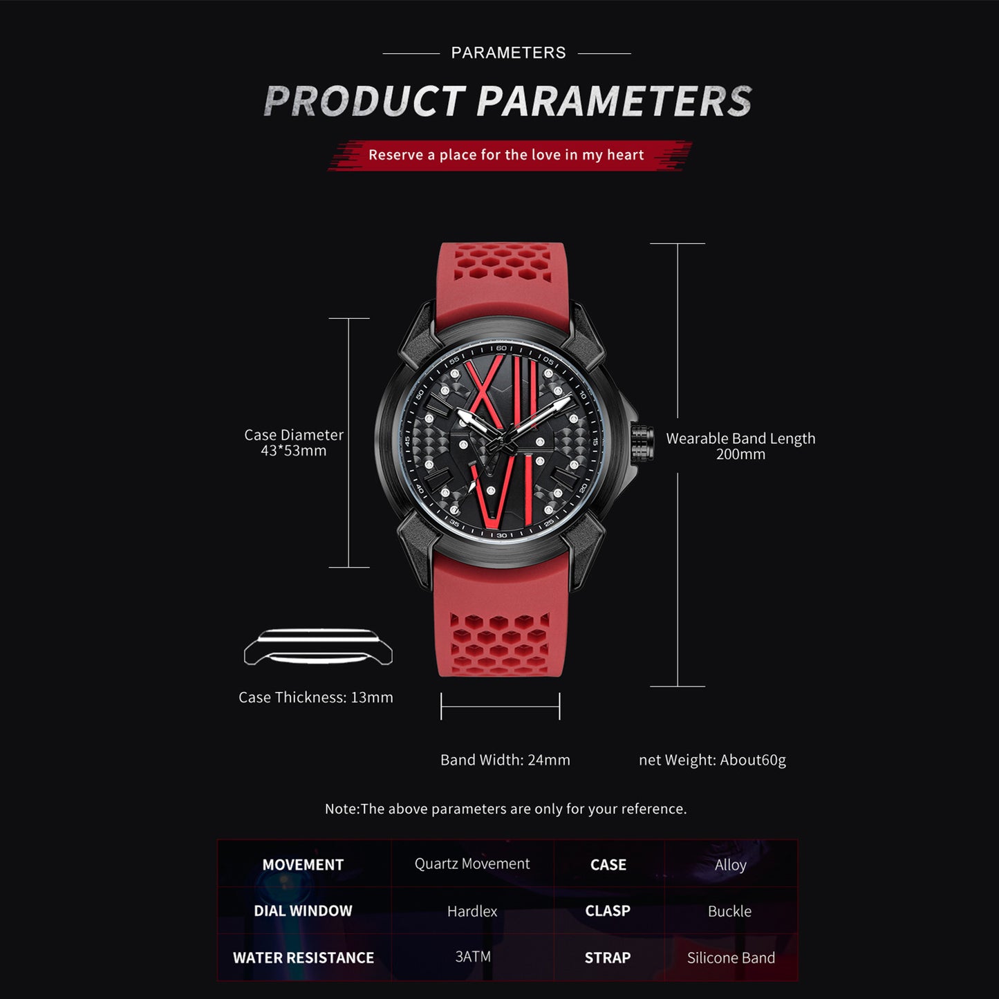RUIMAS Men Sport Watches Top Brand Quartz Watch Waterproof Wristwatch Silicone Strap Clock Chronograph Relogio Masculino 332