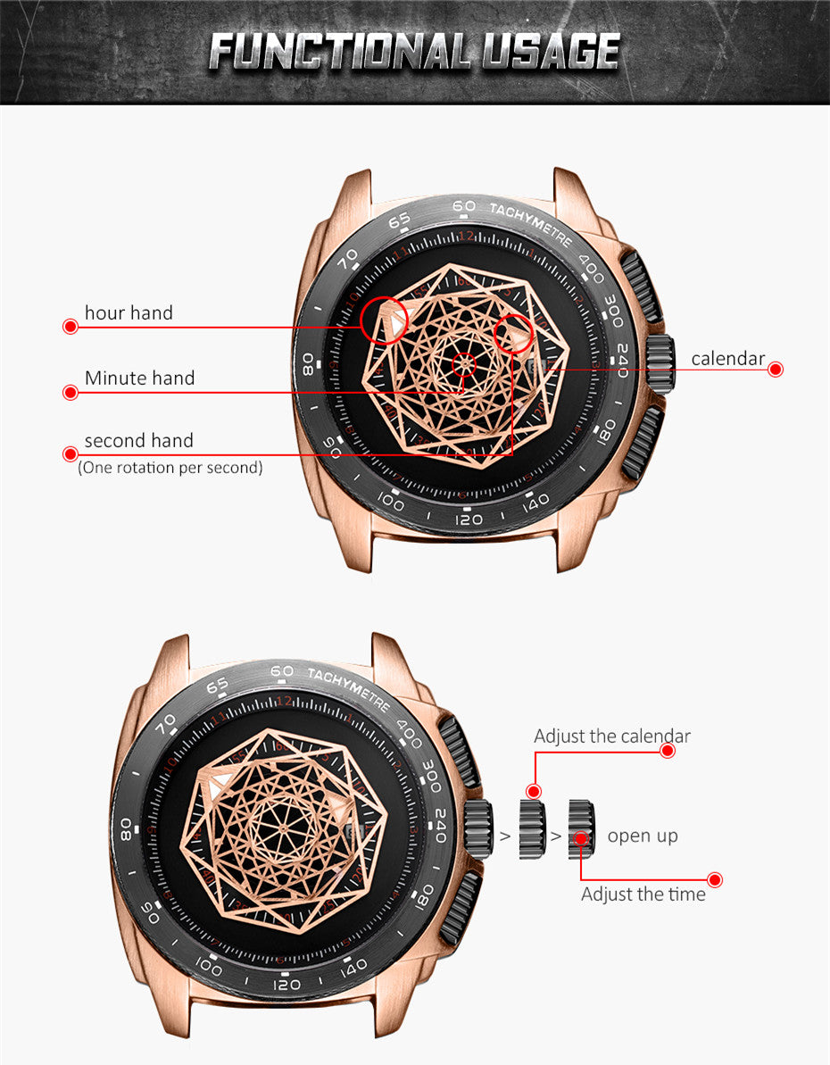 RUIMAS Men Silicone Band Quartz Casual Wrist Watches Large Dial Sport Military Watch Clock Luminous Waterproof Relogio Masculino