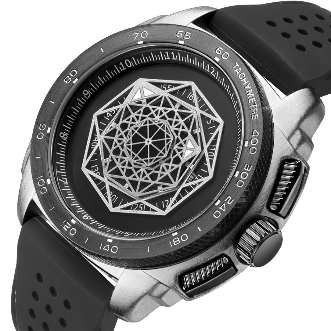 RUIMAS Men Silicone Band Quartz Casual Wrist Watches Large Dial Sport Military Watch Clock Luminous Waterproof Relogio Masculino