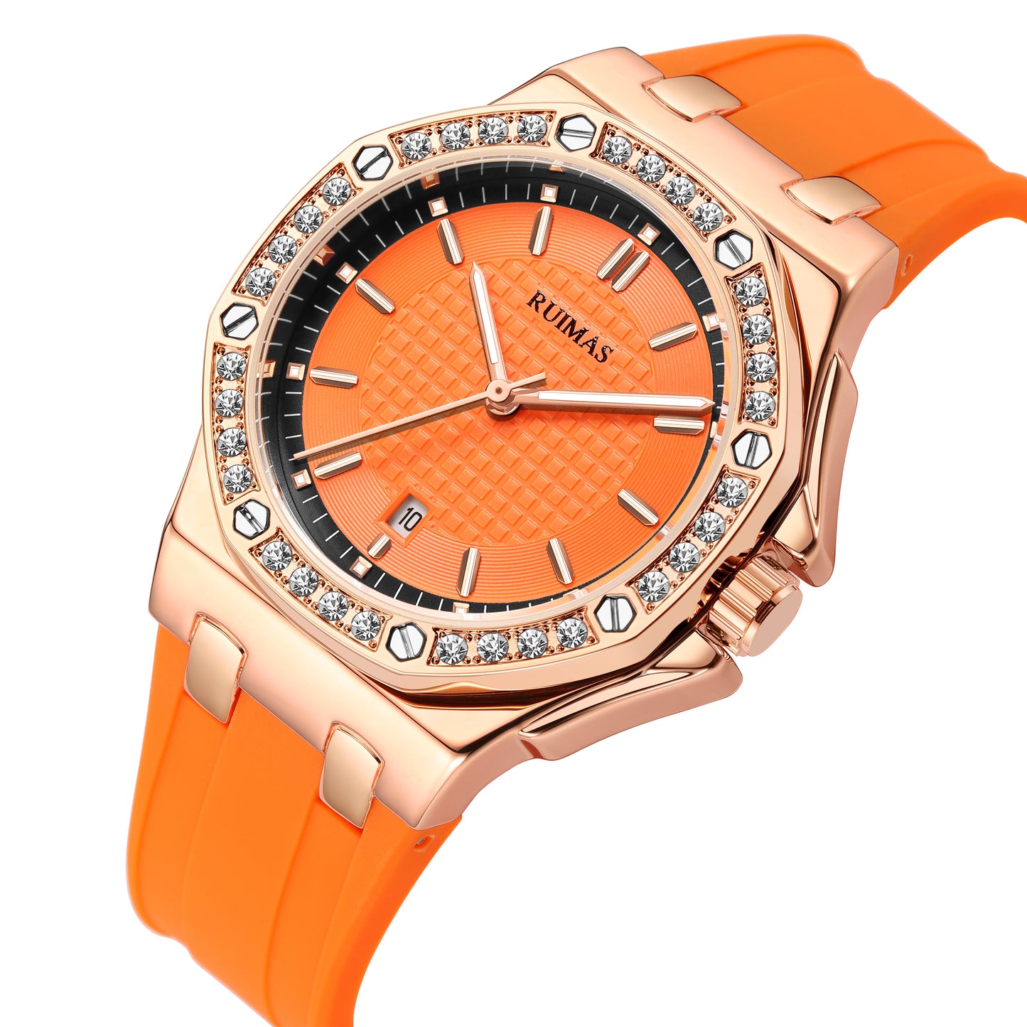 RUIMAS Women Bracelet Quartz Watches Luxury Fashion Ladies Diamond Large Dial Female Elegant Wristwatches Clock Montre Femme