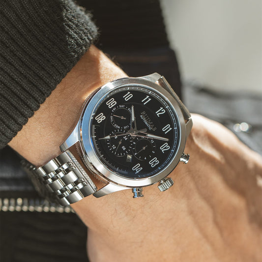 RUIMAS Watch Men Automatic Mechanical Watches Stainless Steel Luminous Business Wristwatch Top Brand Luxury Male Clock 6785