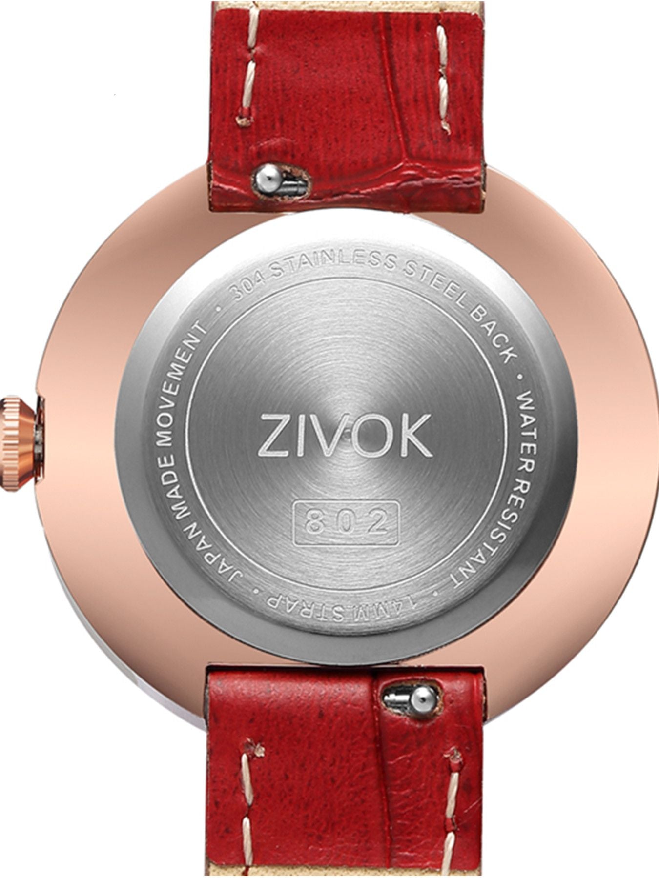 ZIVOK Brand Luxury Women Watches Diamond Ladies Quartz Watch Waterproof Clock Leather Strap Relogio Feminino