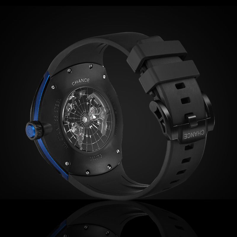 CHANCE Automatic Movement Mechanical Watch for Men Luxury Stainless Steel Case Business Wristwatch Waterproof Clock