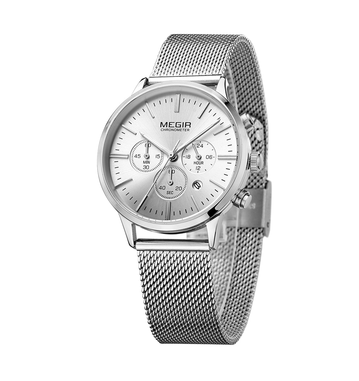 MEGIR Brand Luxury Women Watches Fashion Quartz Ladies Watch Sport Relogio Feminino Wristwatch Waterproof Dress Clock MS2011