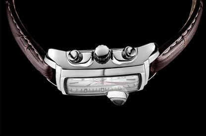 MEGIR Watch Men Business Wristwatch Rectangle Quartz Military Watches Waterproof Luminous Leather Strap Sport Casual Clock Reloj Hombre 2028