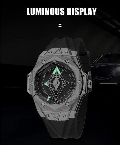 RUIMAS Brand Watches for Men Luxury Quartz Movement Sport Casual Wristwatches Unique Design Waterproof Clock Relogio Masculino