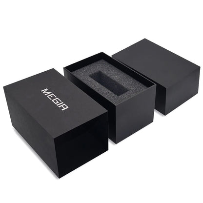 Megir Watch Box Original Fashion Sport Watches Retail Package Box Case for MEGIR Watch Accessories
