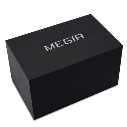 Megir Watch Box Original Fashion Sport Watches Retail Package Box Case for MEGIR Watch Accessories
