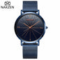 relogio masculino NAKZEN Brand Luxury Watches Men Fashion Creative Casual Analog Retro Stainless Steel Strap Quartz Watch 4062