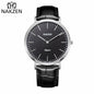 NAKZEN Luxury Brand Men Watches Leather Strap Sapphire Quartz Watch  Male Classic Fashion Wristwatch Clock Relogio Masculino 4050
