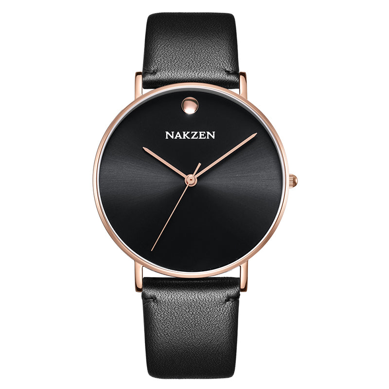 NAKZEN 2020 New Men's Watches Top Brand Luxury Quartz Watch Men Leather Waterproof Cool Watch Man Clocks Relogio Masculino 4105