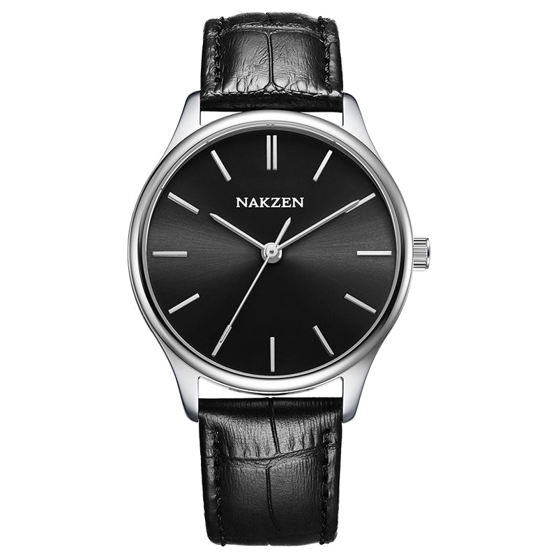 NAKZEN Fashion Lovers Watches Women Stainless Steel Ultra Thin Watches Classic Quartz Watches Luxury Clock Relogio Masculino 4118