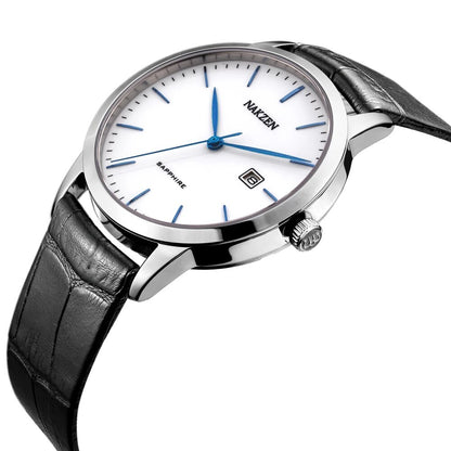 NAKZEN Top Brand Mens Quartz watch Waterproof Luminous Sapphire Crystal Mirror Classic Watches Male Electronic Wristwatch Clock