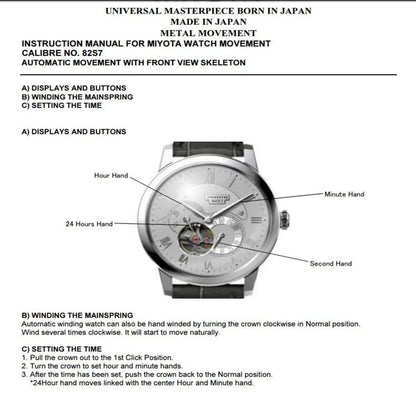 NAKZEN Men Automatic Watch Miyota 82S7 Sapphire Luxury Mechanical Wristwatch Stainless Steel Waterproof Watch Clock relogio masc