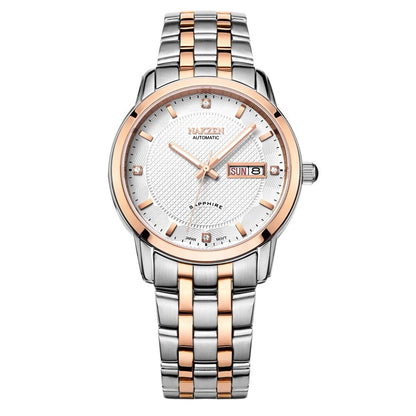 NAKZEN Men Watch MIYOTA 8205 Automatic Mechanical Watches Role Date Sapphire Glass 50M Waterproof Clock Male Relogio Masculino