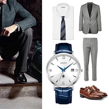 NAKZEN Classic Men Wrist Watch Brand Luxury Quartz Watch Male Casual Sport Cool Watches Gift Relogio Masculino Drop Shipping
