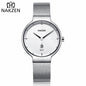 NAKZEN Women Fashion Casual Ultra Thin Quartz Watches Top Brand Luxury Waterproof Ladies Female Wrist Watch Relogio Masculino 4051