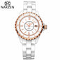 NAKZEN Brand Fashion Casual Women Quartz Watches Waterproof Ceramic Watch Female Clock Girl Gift relogio feminino Wristwatch 1005