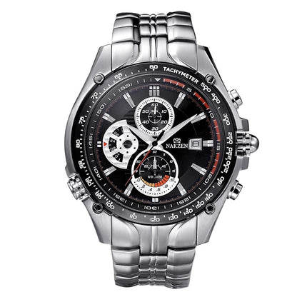 NAKZEN Men Wrist Watch Sport Luminous Mens Quartz Watch Male Multifunction Waterproof 100m Watches Clock relogio masculino