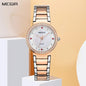 MEGIR Fashion Stainless Steel Women Bracelet Quartz Watches Elegant Business Ladies Clock Female Sport Wristwatch Reloj Mujer 4164
