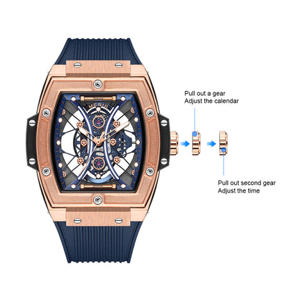 MEGIR Brand Luxury Quartz Watch for Men Fashion Military Sports Watches Waterproof Luminous Clock Wristwatch Reloj Hombre 8109