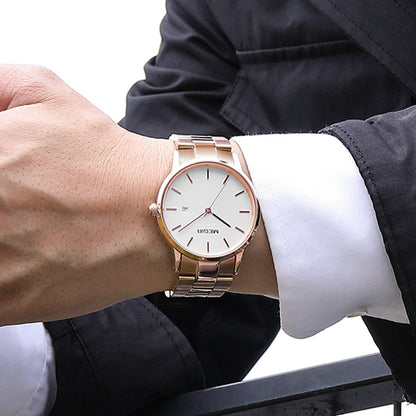 MEGIR Quartz Watch for Men Top Brand Luxury Steel Band Wristwatches Business Casual Date Clock Waterproof Relogio Masculino