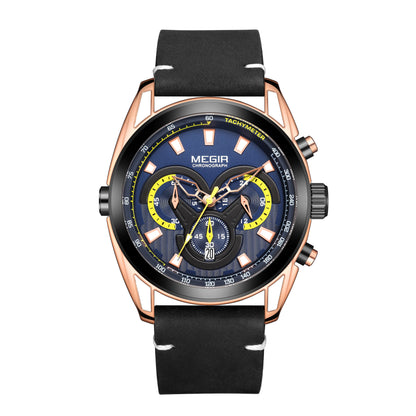MEGIR Top Brand Luxury Men's Wrist Watch Man Luminous Waterproof Sport Men Quartz Wristwatches Relogio Masculino Dropshipping