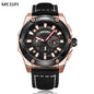 MEGIR Men's Watches Top Brand Luxury Casual Sports Wrist Watch Leather Strap Quartz Male Clock Chronograph Relogio Masculino 2122