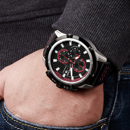 MEGIR Luxury Men's Watch Top Brand Fashion Sports Military Watches for Men Waterproof Quartz Wristwatch Leather Clock Man 2062