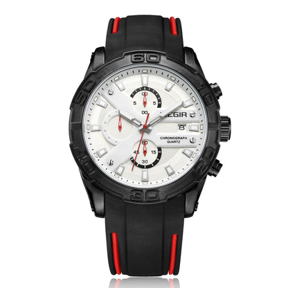 MEGIR Fashion Sport Watches for Men Top Brand Military Quartz Wristwatch Calendar Male Clock Chronograph Montre Homme 2055
