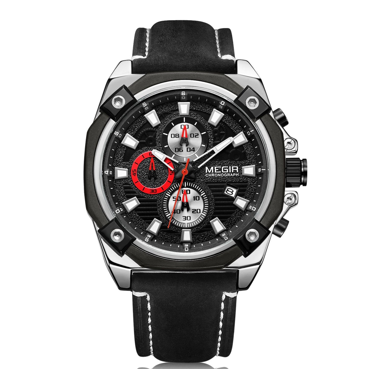 MEGIR Men's Quartz Watches Top Brand Luxury Military Sports Watch Chronograph Fashion Man Clock Wristwatch montre homme 2054