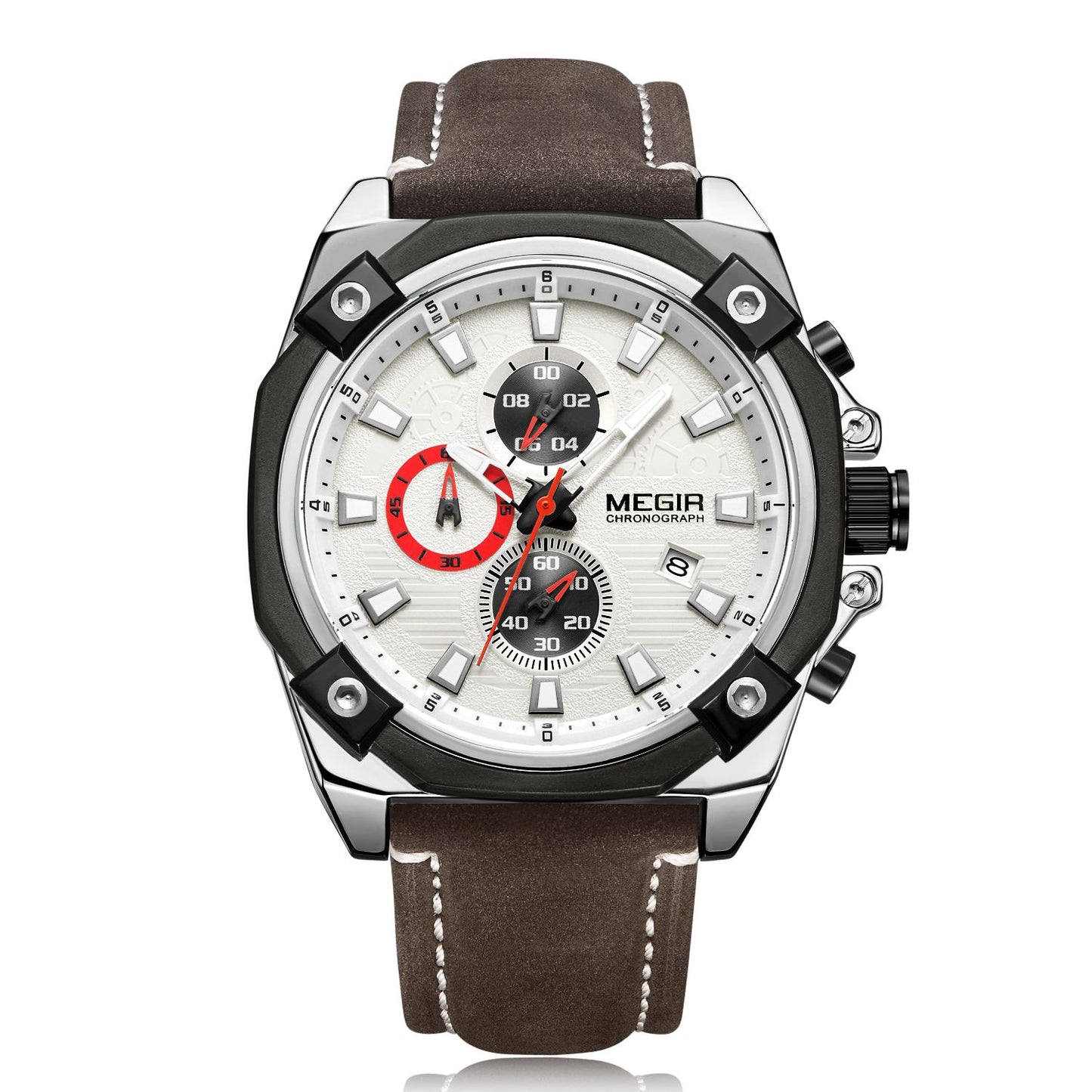 MEGIR Men's Quartz Watches Top Brand Luxury Military Sports Watch Chronograph Fashion Man Clock Wristwatch montre homme 2054